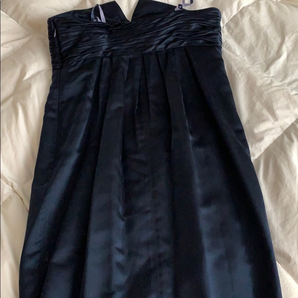 Vera Wang strapless navy dress sz4 Lavender Label